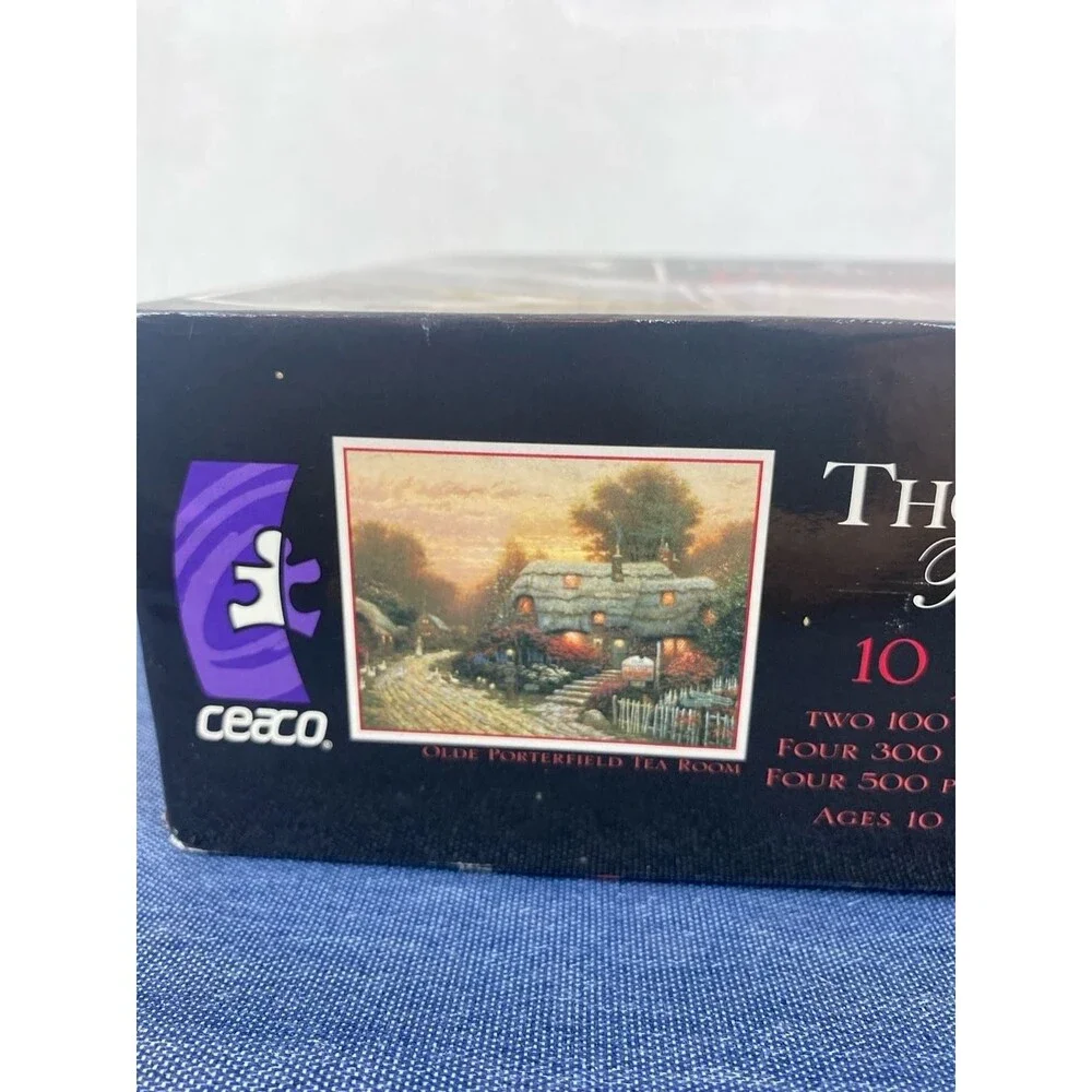 Thomas Kinkade Painter of Light 10 Jigsaw Puzzles Collector's Edition Series 5